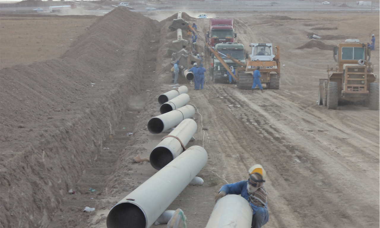 22 KM Oil pipeline