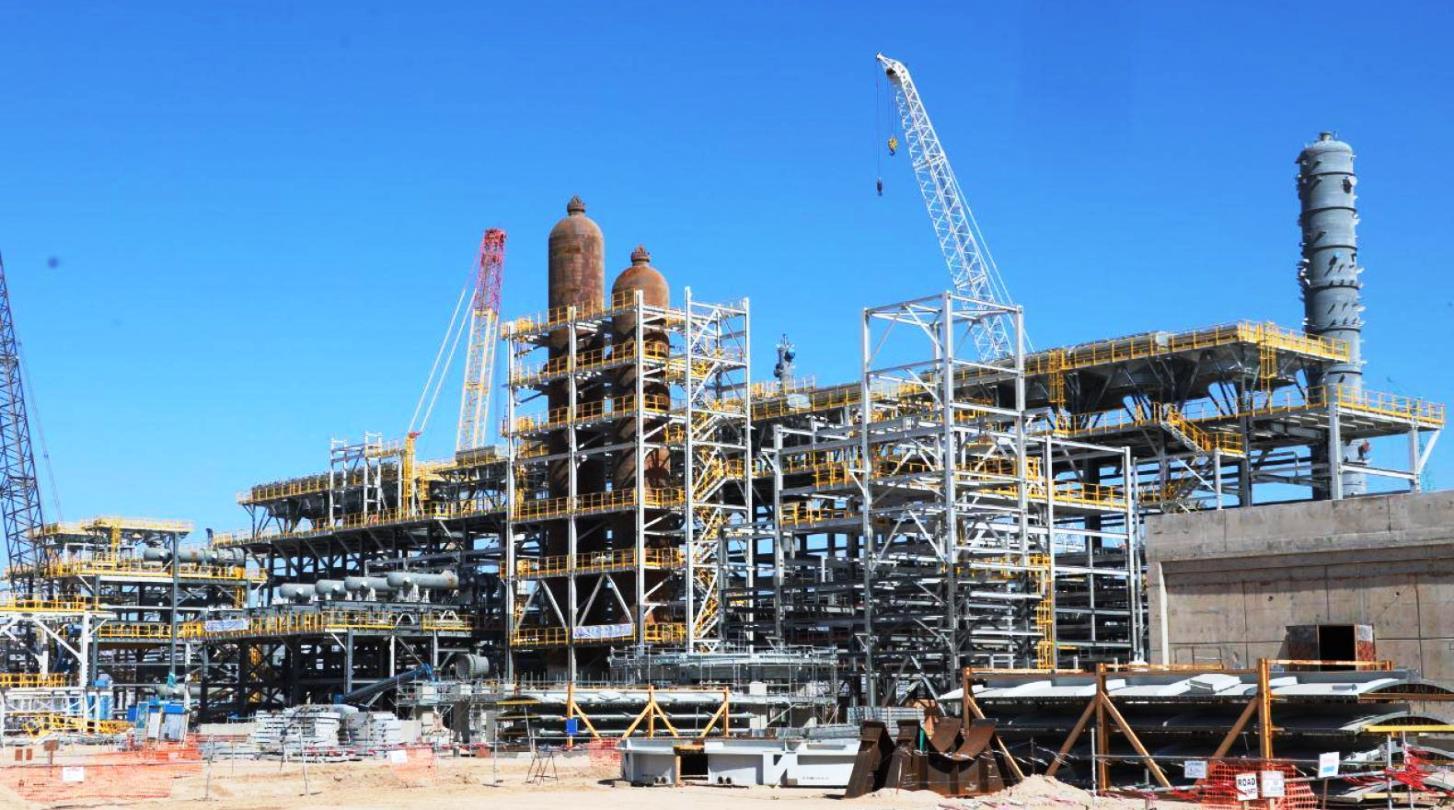 Constructions in Karbala Oil Refinery