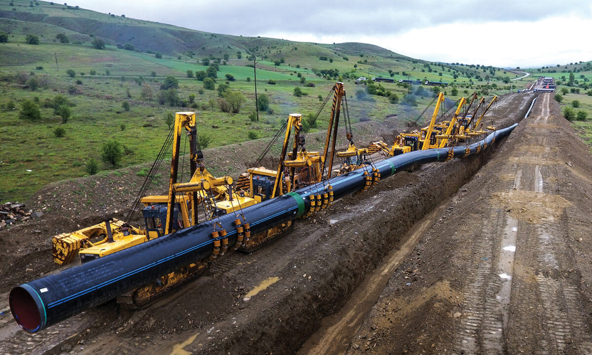 12 KM Tanap Gas pipeline
